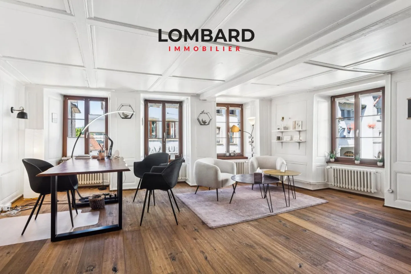 Magnificent 5.5-room duplex in the heart of Estavayer-le-Lac - Photo 1 of 12