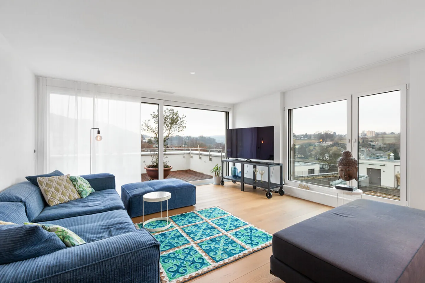 Attico esclusivo con vista sul Reno - Foto 5 di 13