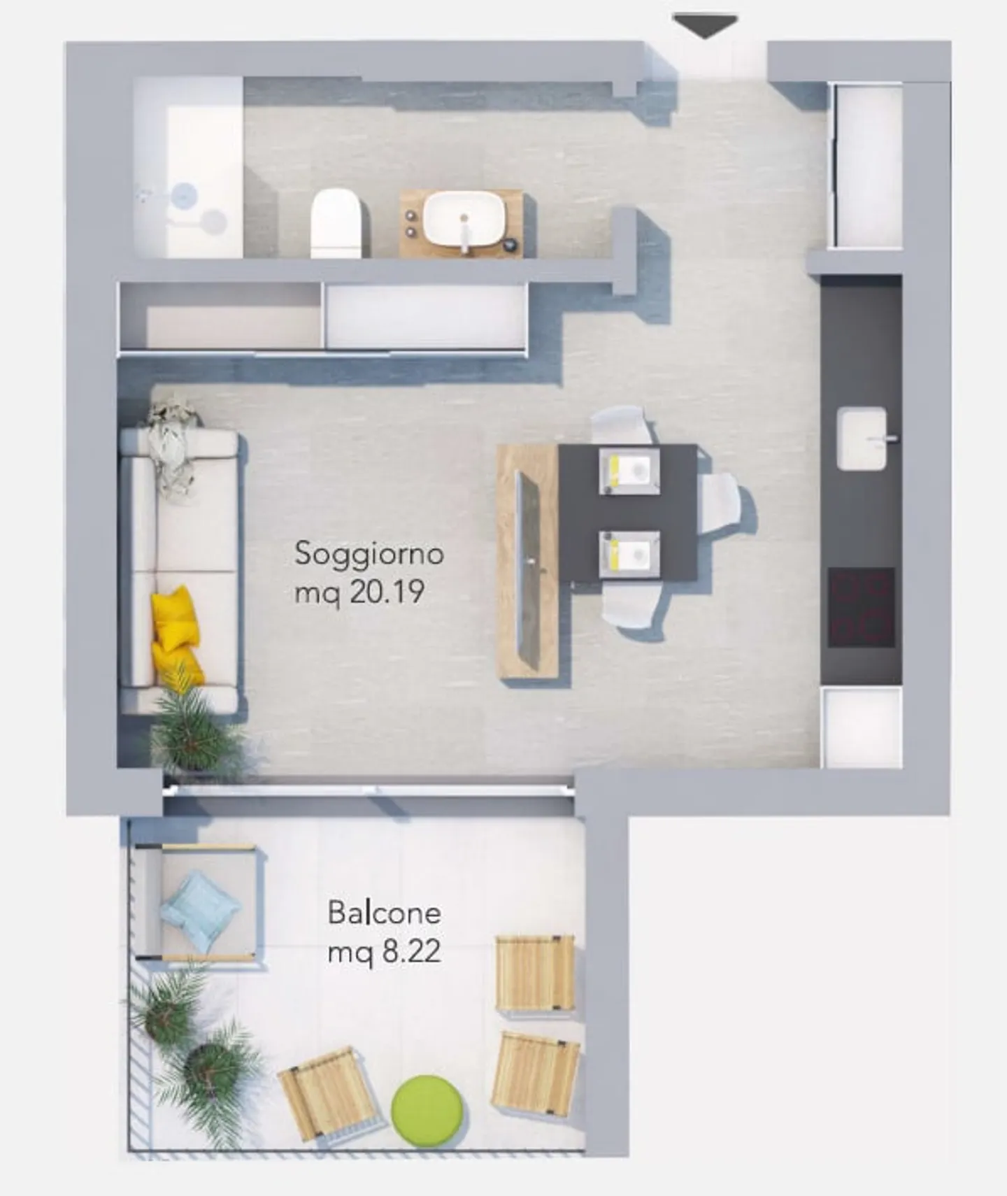 Nouveau studio dans un environnement verdoyant - Photo 9 sur 11