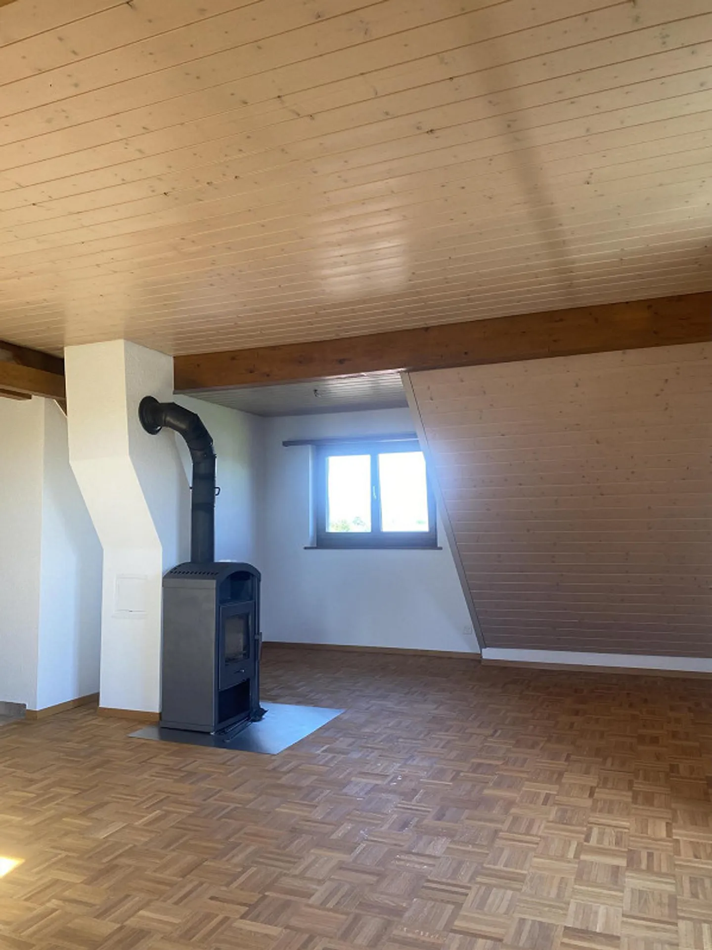 Bright 3.5-room attic apartment with balcony and panoramic view - Photo 1 of 12