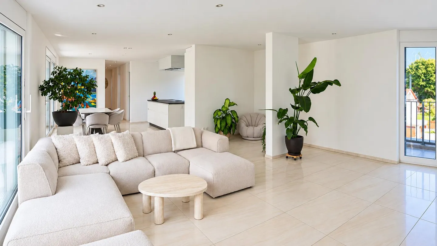 Aussergewöhnliches Penthouse mit Bergblick - Foto 5 von 26