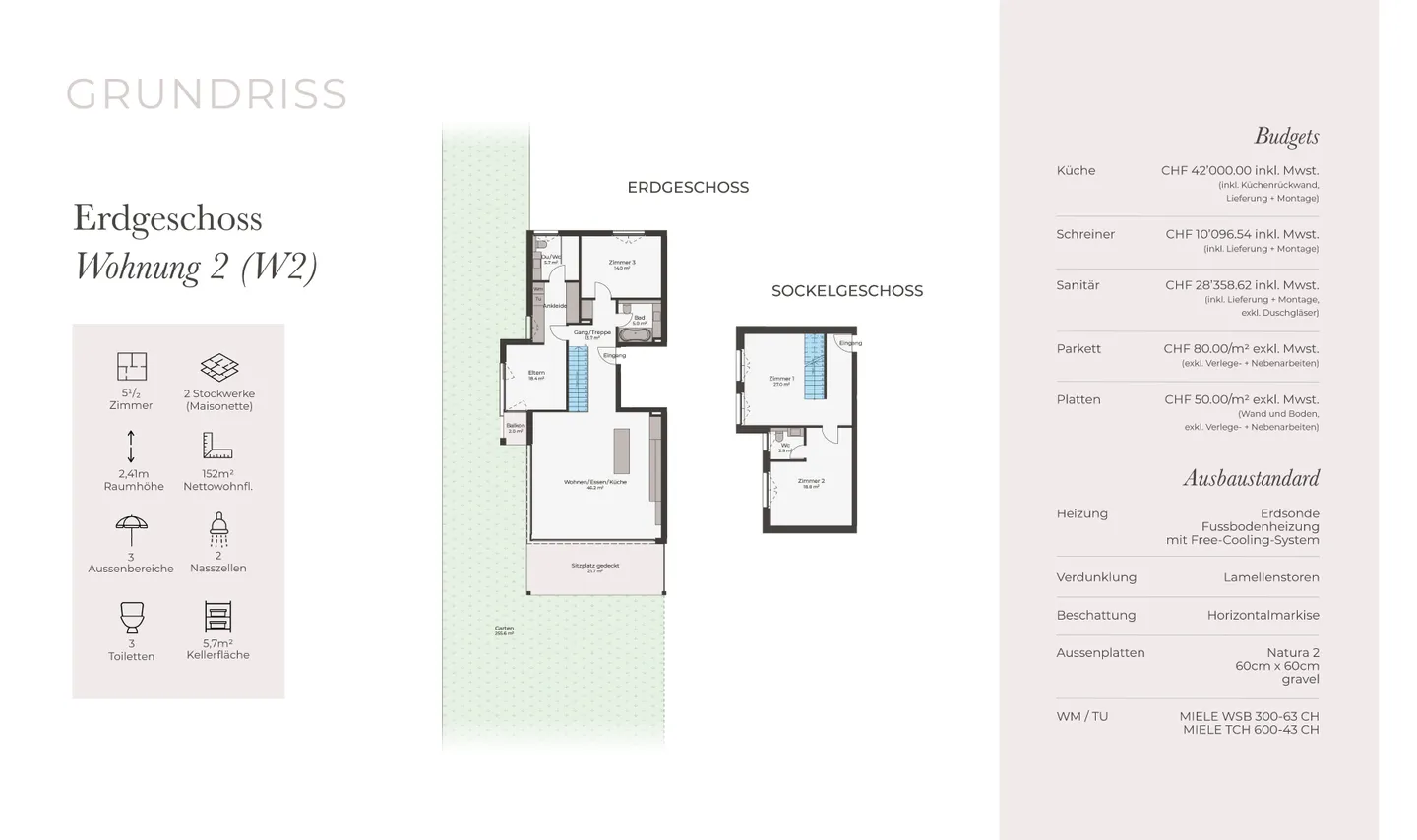 Maisonette elegante con giardino a Ettingen - Foto 6 di 11