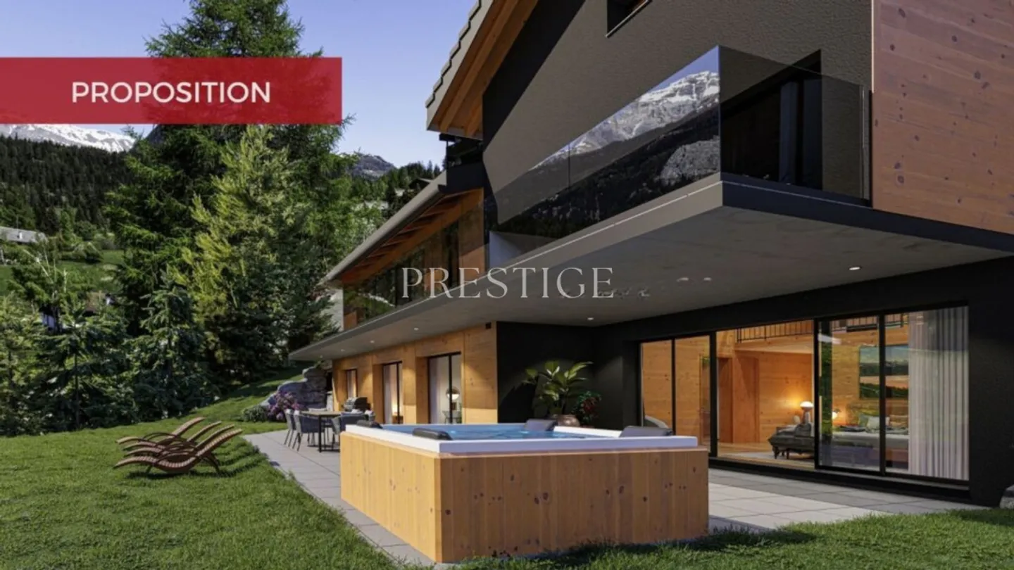 Chalet Stella delle Nevi: Fascino alpino e vista panoramica eccezionale - Foto 15 di 15