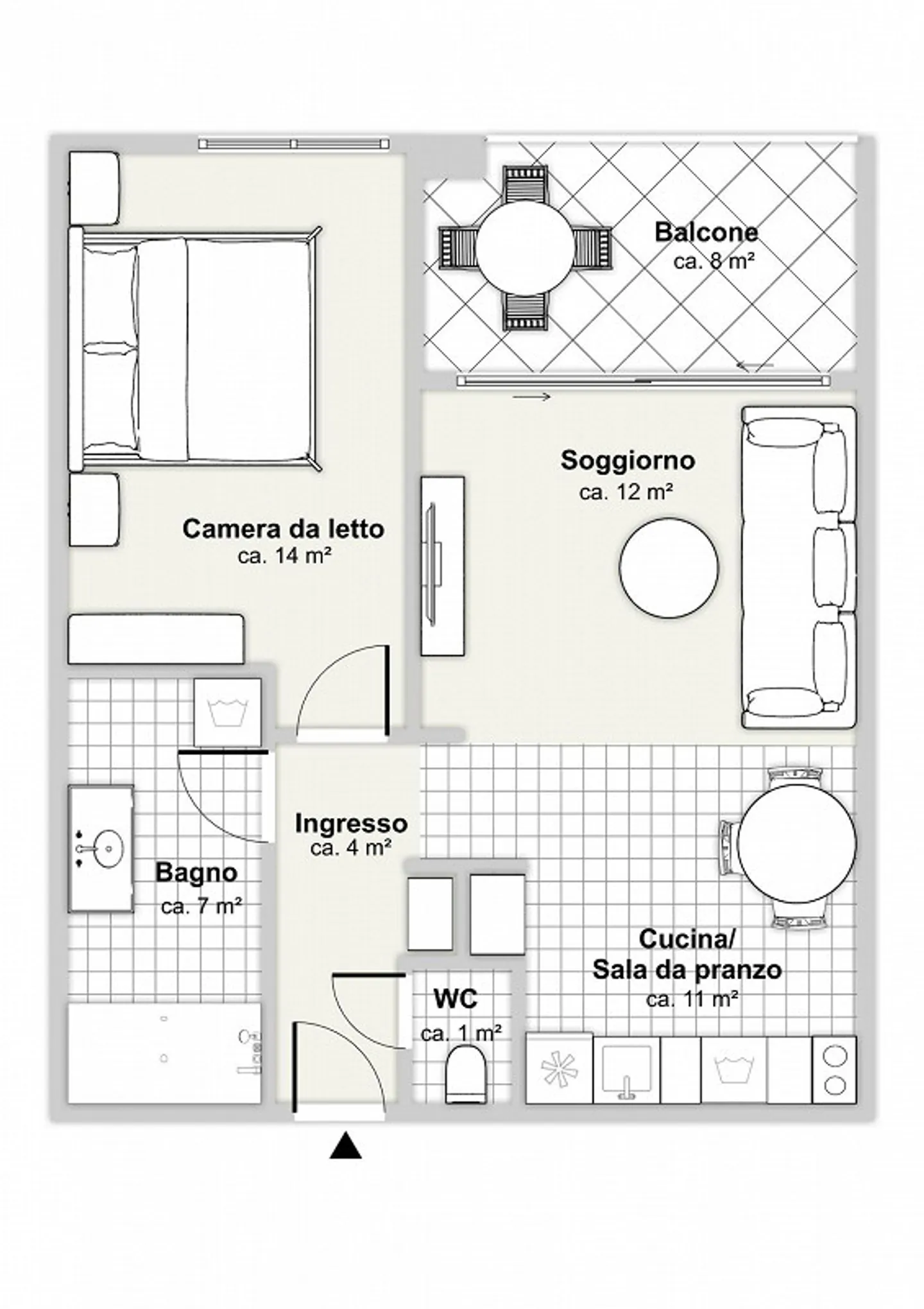 Giardino privato e due pigioni nette gratis - Foto 9 di 9