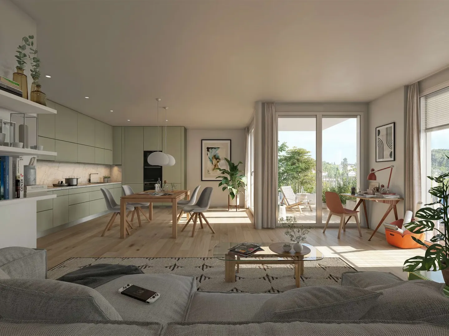Geräumige 4.5 Zimmerwohnung - Foto 2 von 4