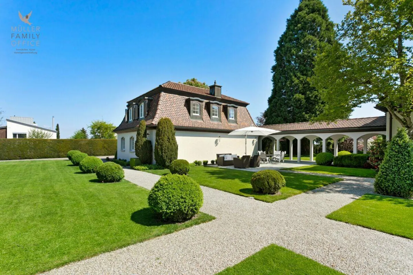 Romantisches Refugium mit französischem  Akzent - Exklusive Villa mit Parkgarten - Foto 4 von 13