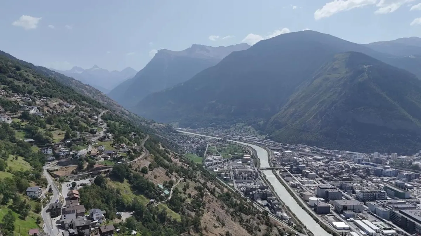 Terreno edificabile panoramico a Eggerberg vicino a Visp - Foto 6 di 8
