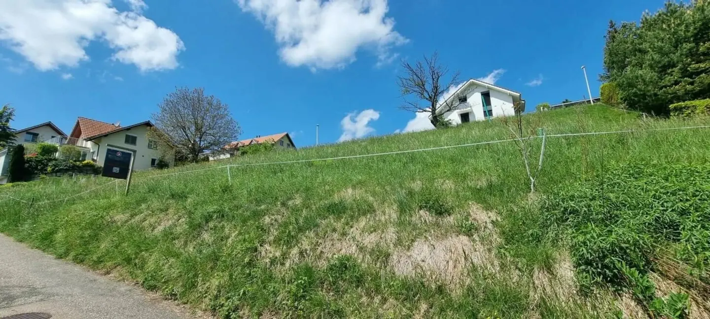 Large building plot with a wide view in Bretzwil for sale - Photo 7 of 9