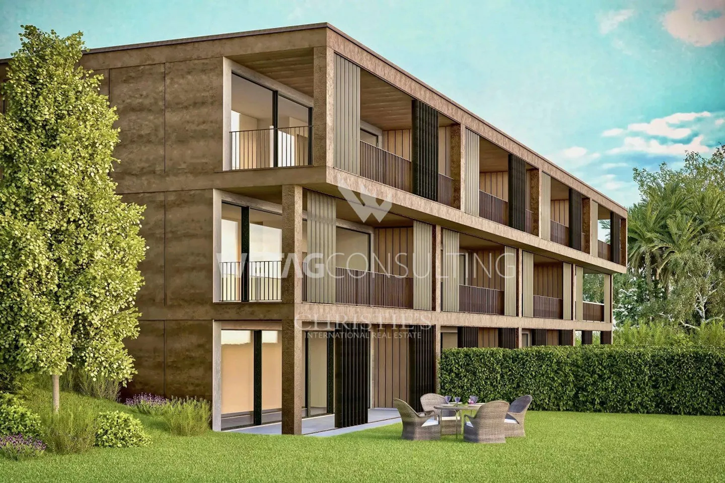Villa elegante e moderna con vista lago e giardino a Brione sopra Minus... - Foto 1 di 11