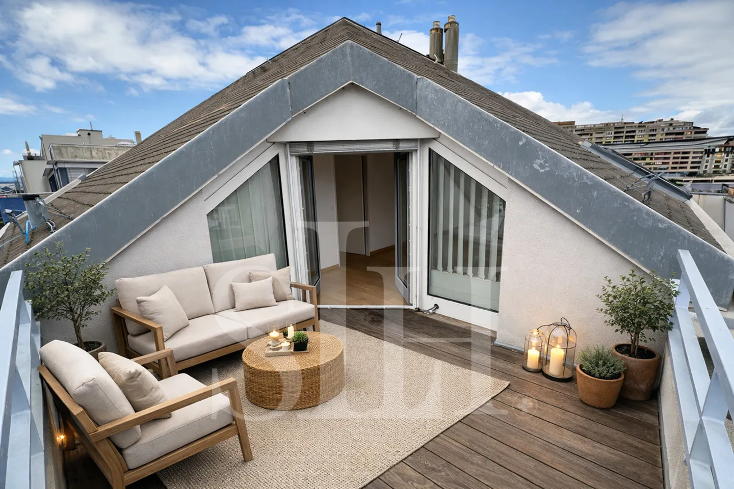 Elegantes Penthouse mit Terrassen - Foto 3 von 19