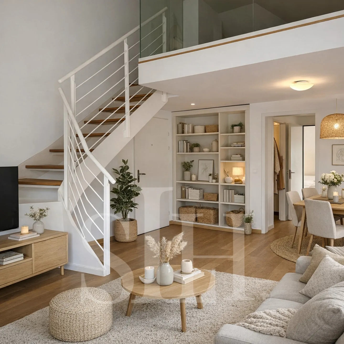 Elegantes Penthouse mit Terrassen - Foto 7 von 19