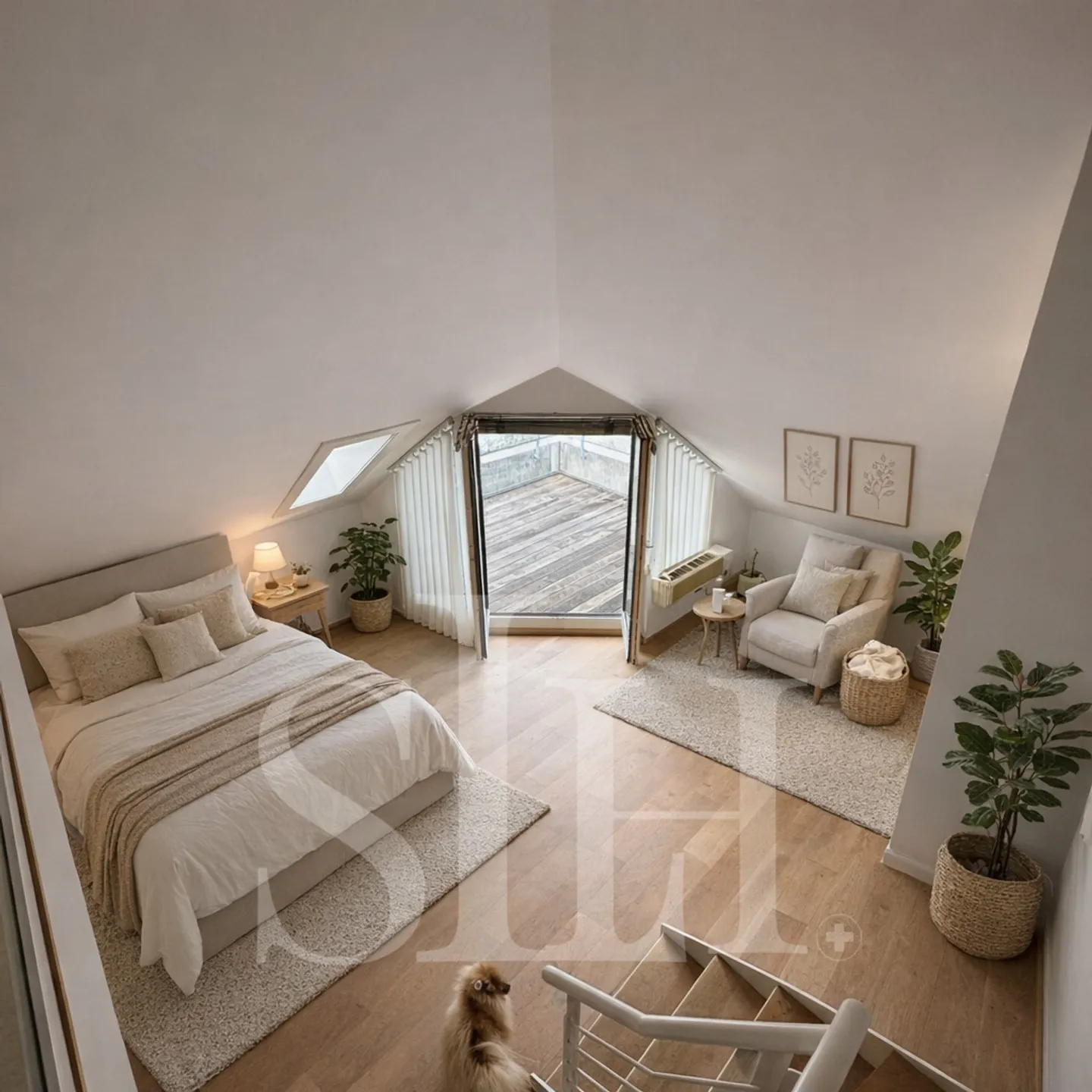 Elegantes Penthouse mit Terrassen - Foto 14 von 19