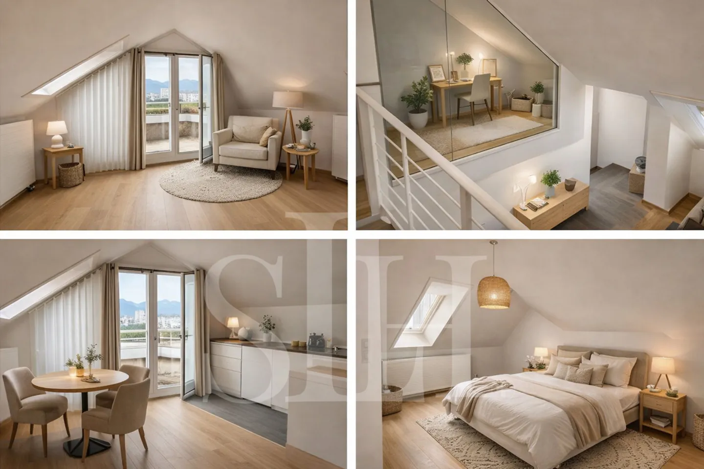 Elegantes Penthouse mit Terrassen - Foto 15 von 19