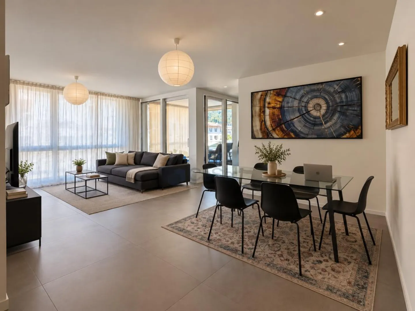 BELLINZONA CENTRE - APPARTEMENT MODERNE 2.5 CHAMBRES, TERRASSE SPACIEUSE - Photo 5 sur 16