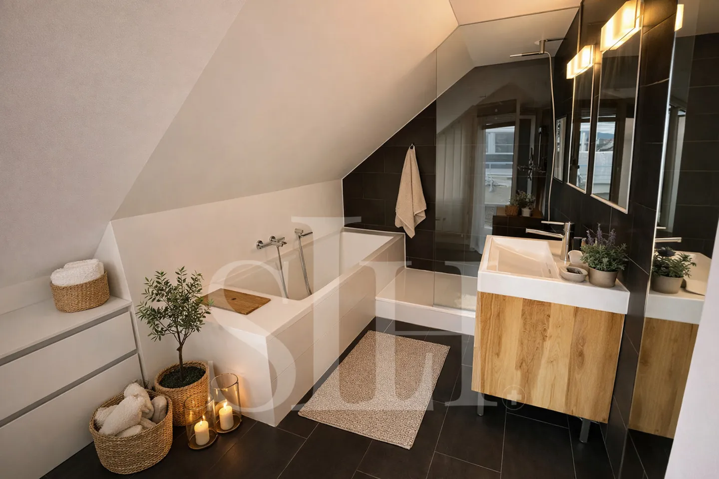 Elegantes Penthouse mit Terrassen - Foto 9 von 19