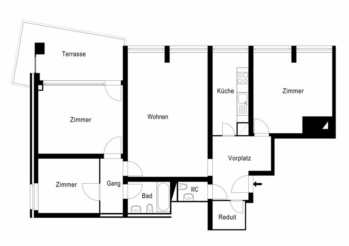 4-room apartment on the Rhine - Photo 11 of 11