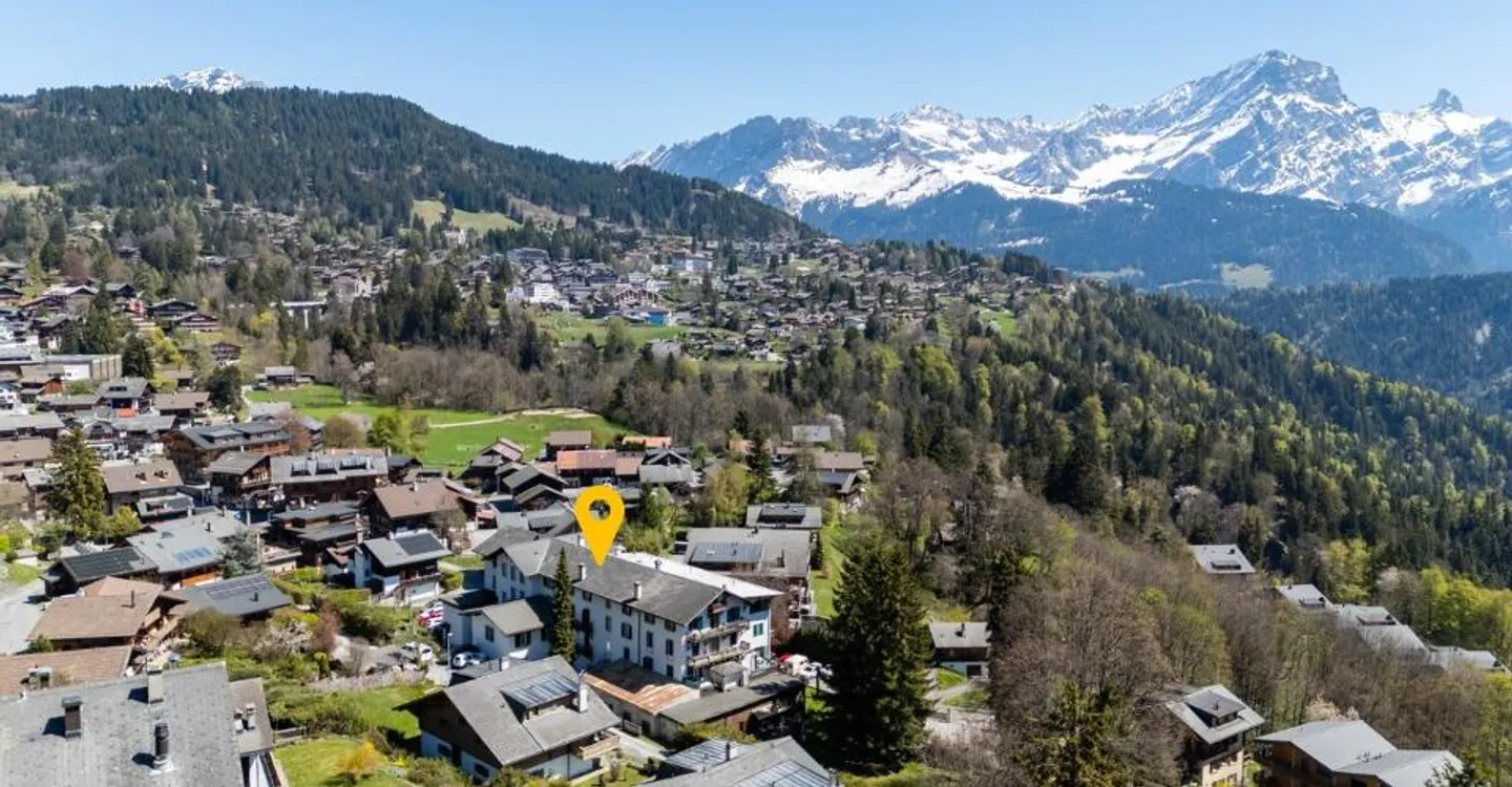 Renovierte Wohnung in Villars - Foto 1 von 13