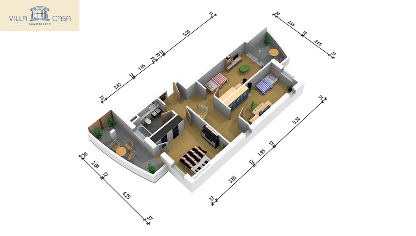Appartamento duplex luminoso di 4,5 stanze a Spiez - Foto 4 di 22