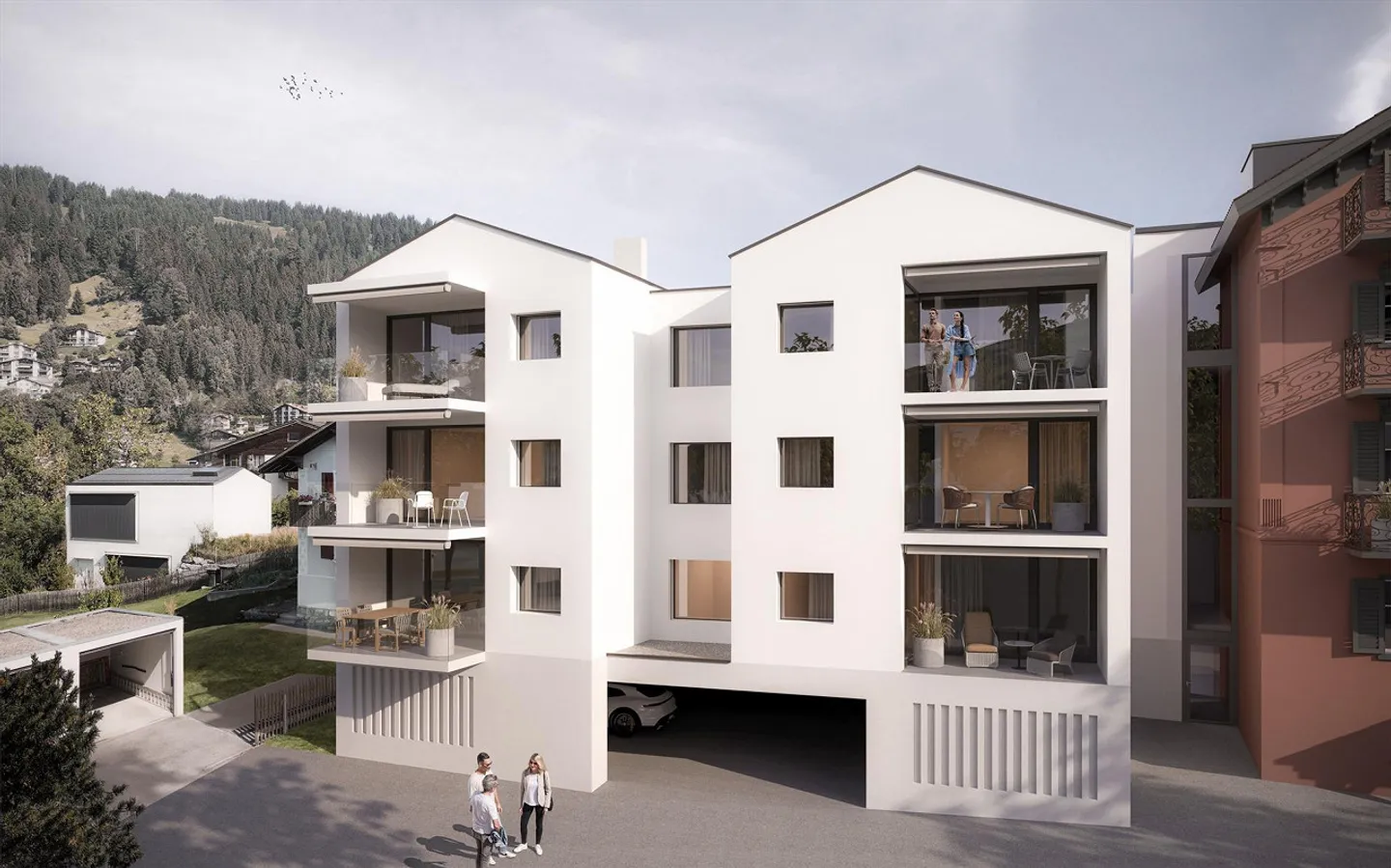 Laax - Appartements 3.5 pièces | Résidences principales ou secondaires - Photo 2 sur 6