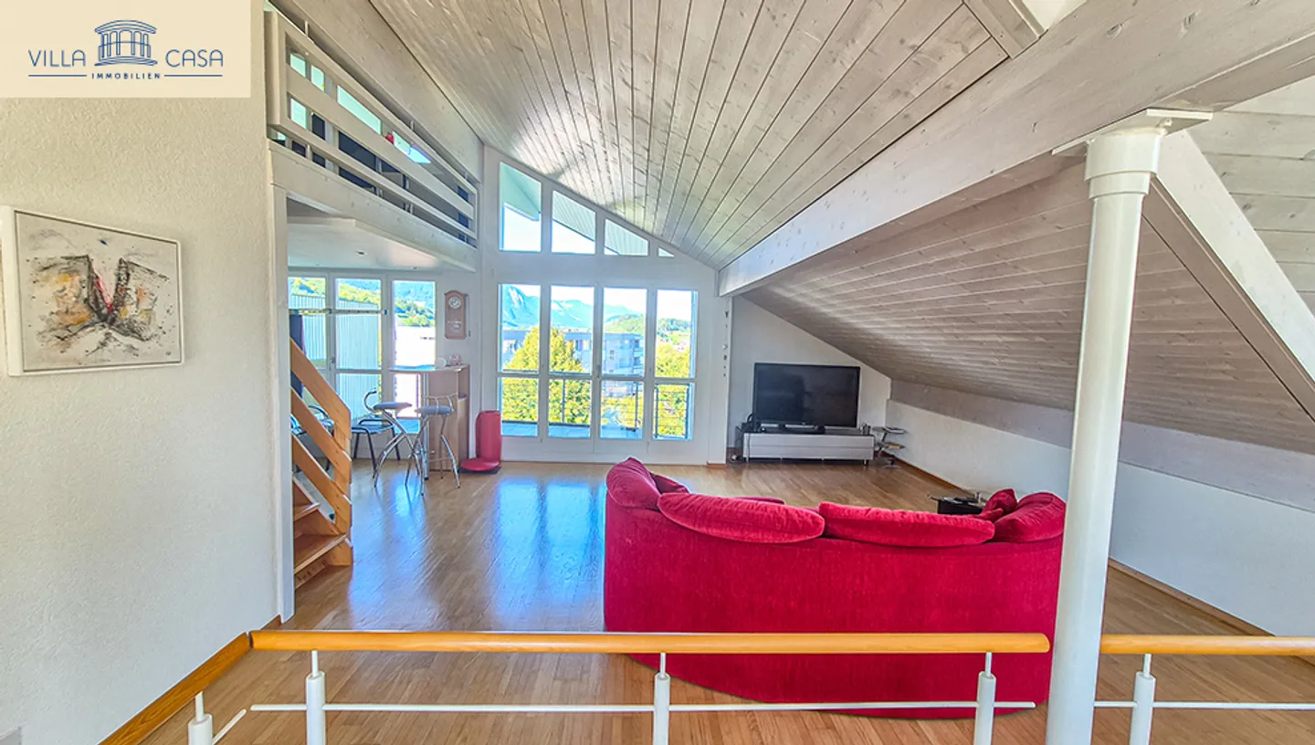 Appartamento duplex luminoso di 4,5 stanze a Spiez - Foto 12 di 22