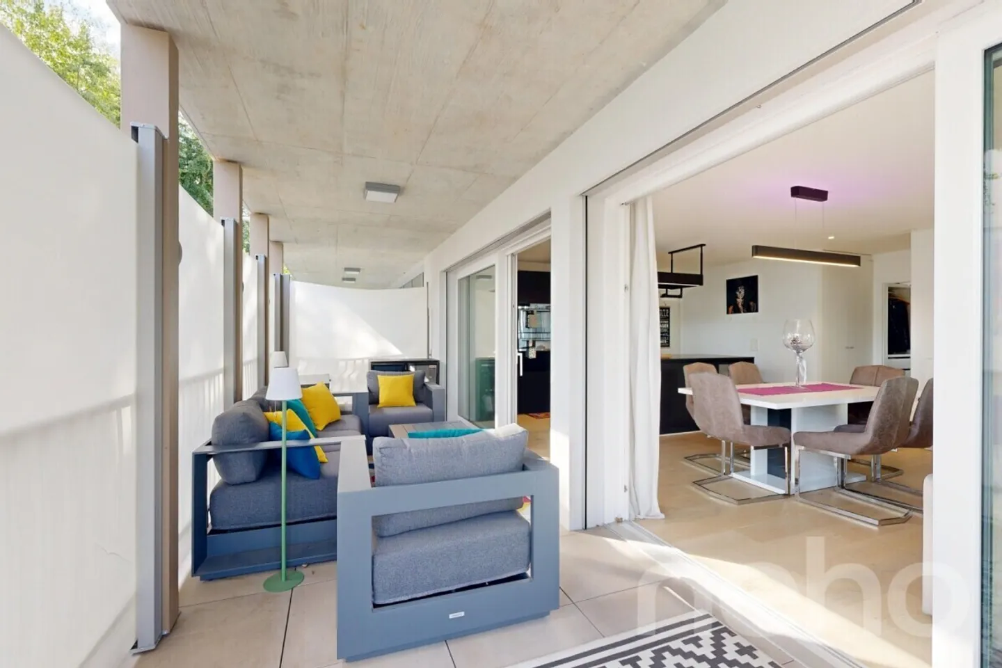 Appartamento luminoso di 3,5 locali con terrazza e giardino privato - Foto 4 di 12