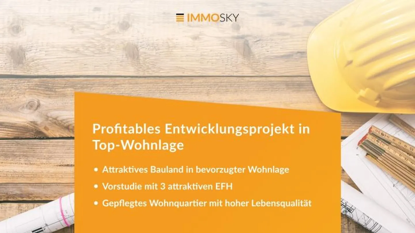 Projet de développement rentable dans un emplacement résidentiel de premier choix - Photo 1 sur 1