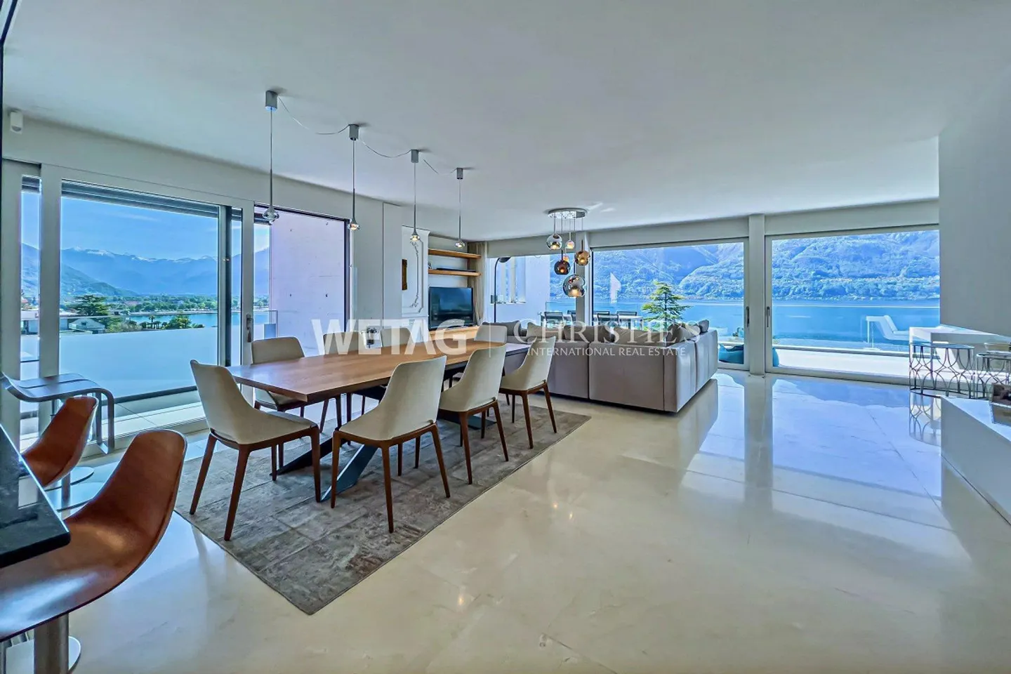 Luxus-Duplex-Penthouse in Minusio - Foto 4 von 12