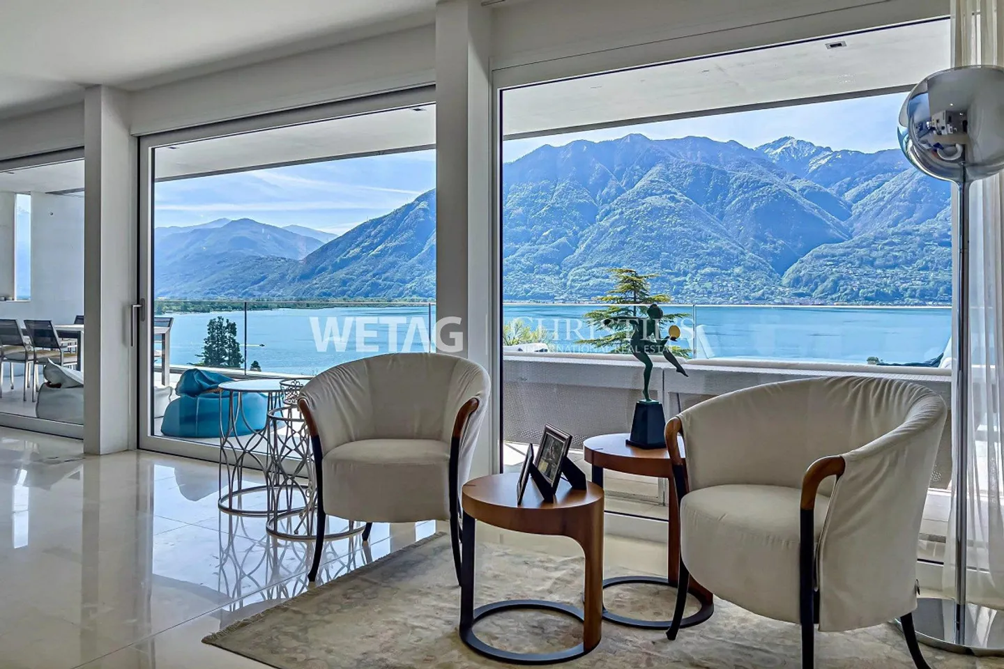 Luxus-Duplex-Penthouse in Minusio - Foto 11 von 12