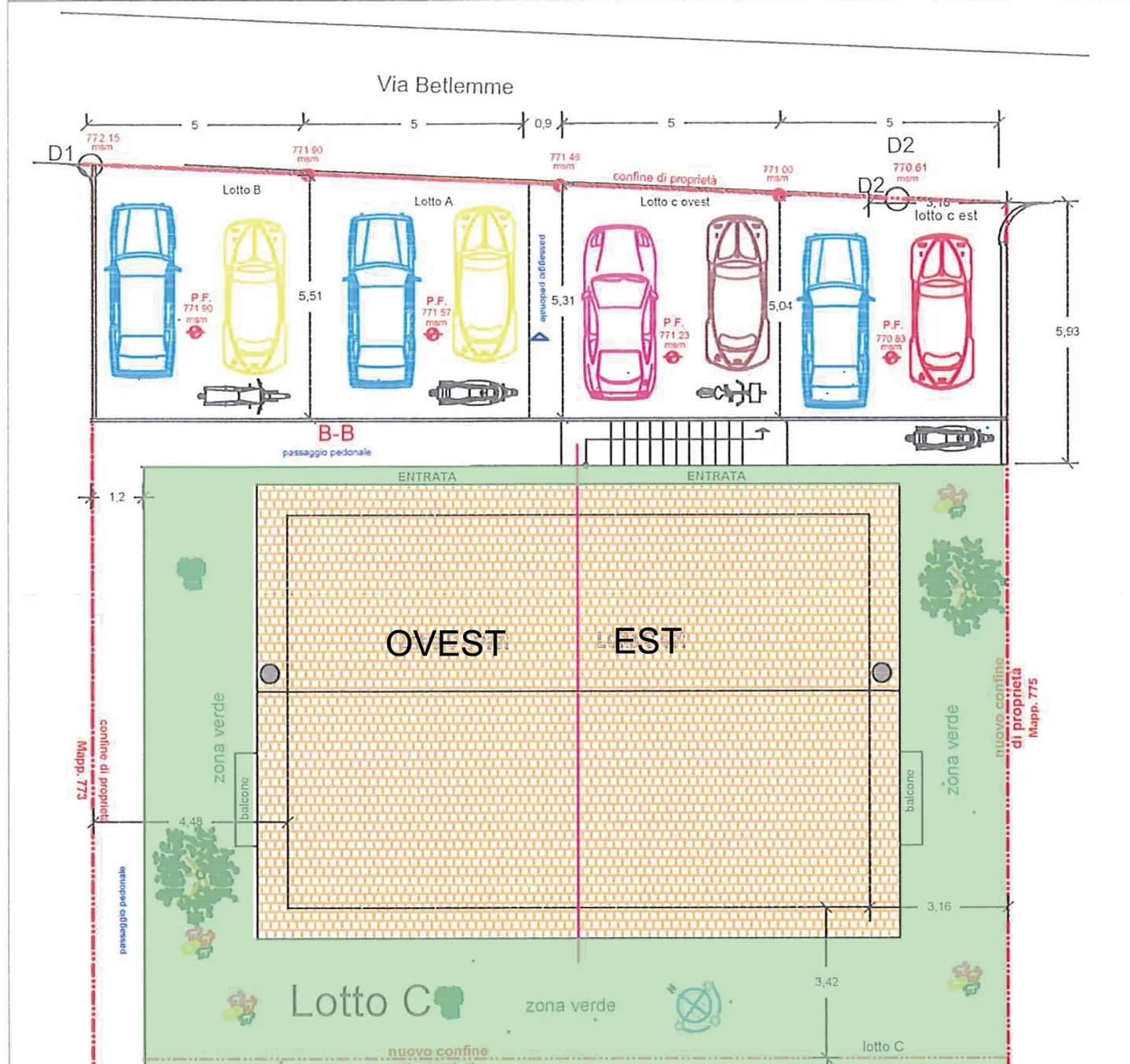 NUOVA COSTRUZIONE A FAIDO  CASA BIFAMILIARE 4,5 LOCALI CON GIARDINO E VISTA MONTAGNA - Foto 1 di 11