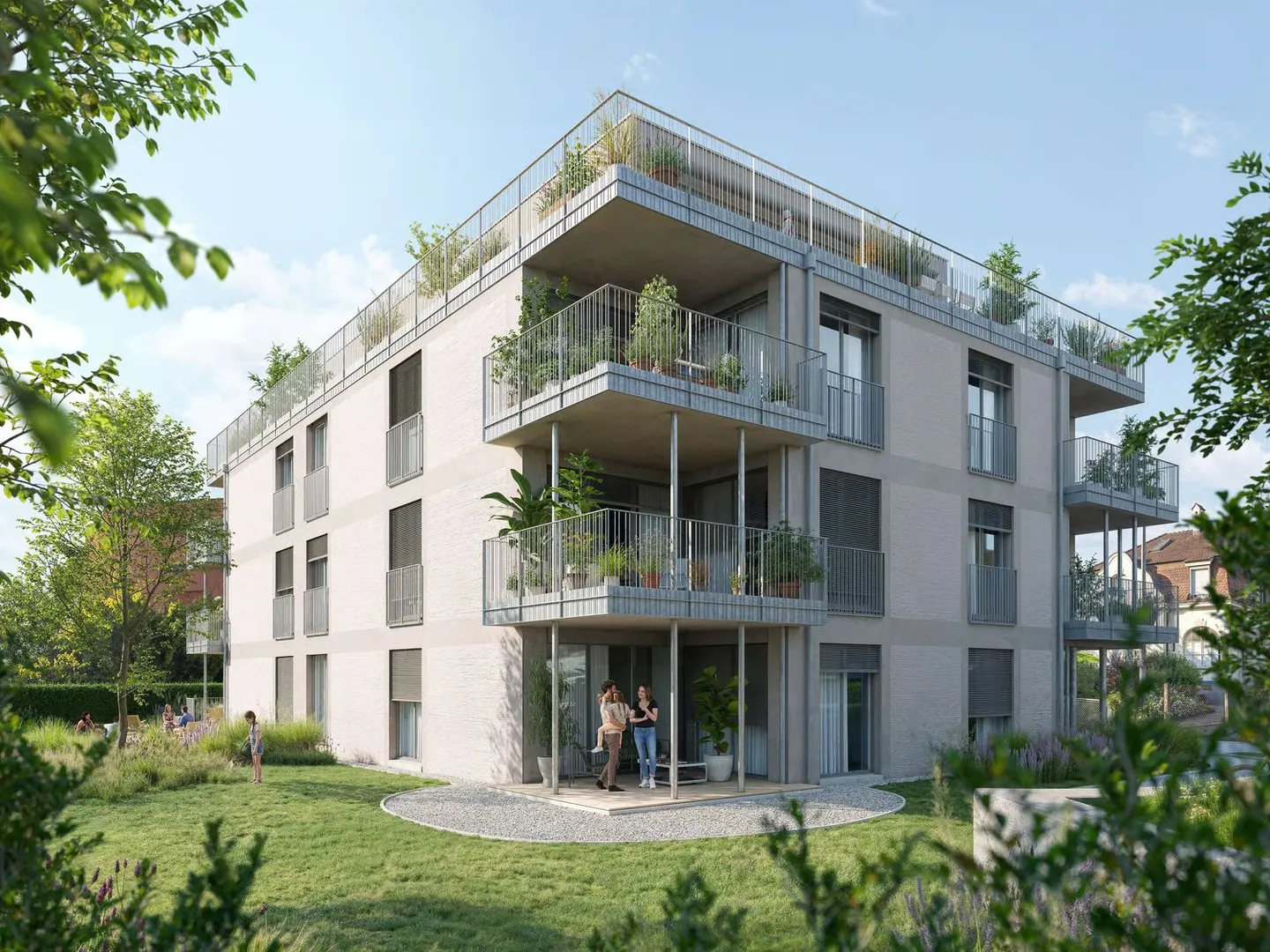Exclusive 5.5-room penthouse apartment W10 with 228m2 terrace - Photo 3 of 3