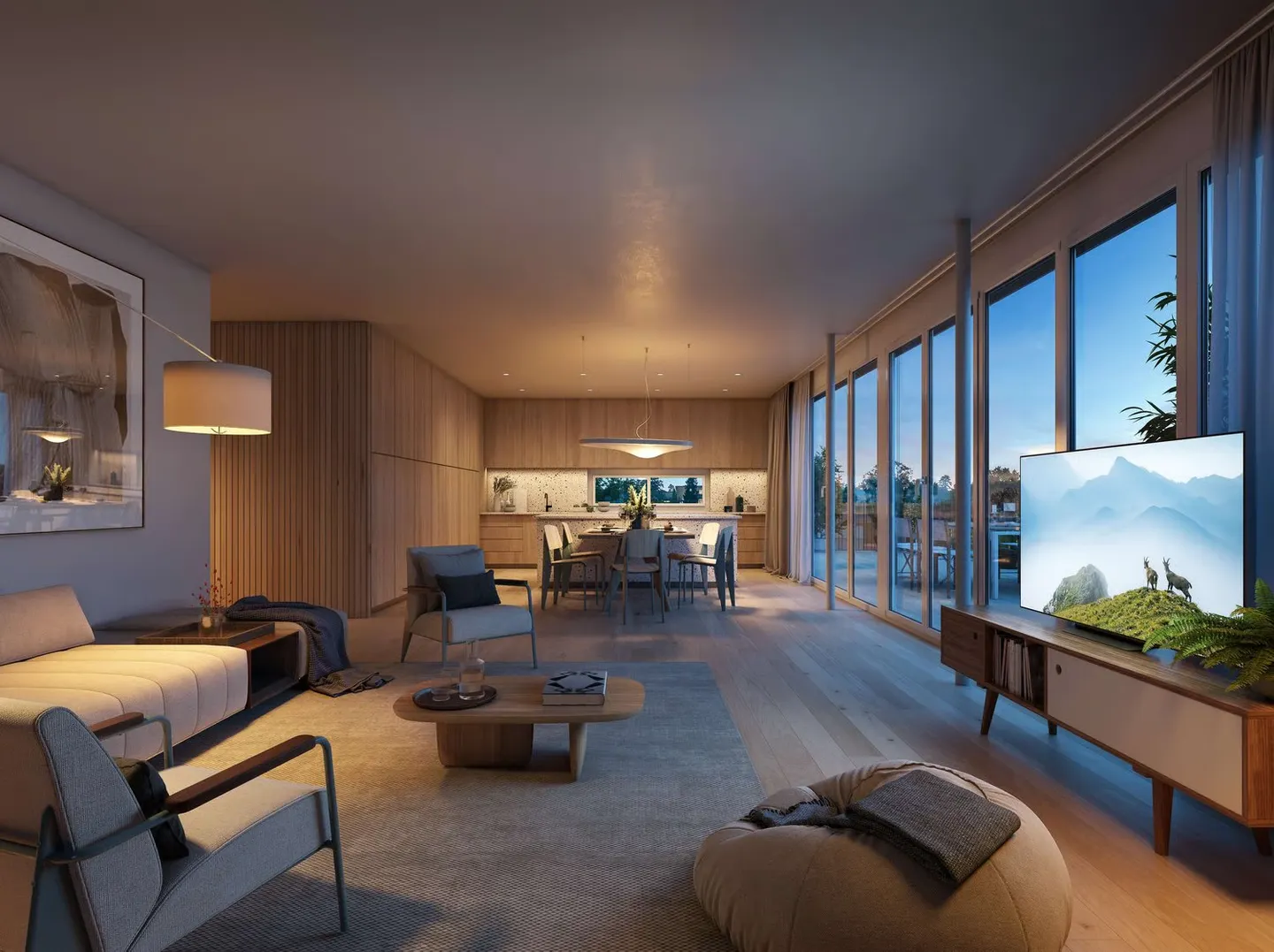 Exclusive 5.5-room penthouse apartment W10 with 228m2 terrace - Photo 1 of 3