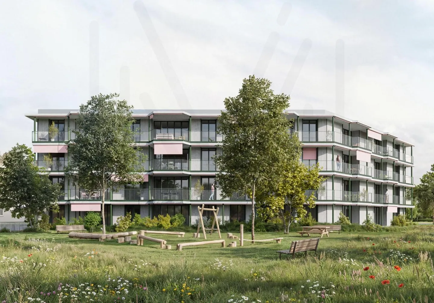 Appartements modernes 4.5 pièces à Broc - Photo 2 sur 7
