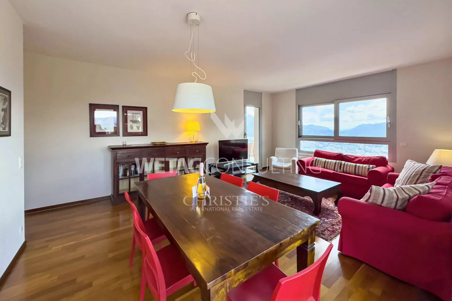 Lugano-Aldesago: Appartamento accogliente con vista magnifica sul lago in vendita - Foto 3 di 13