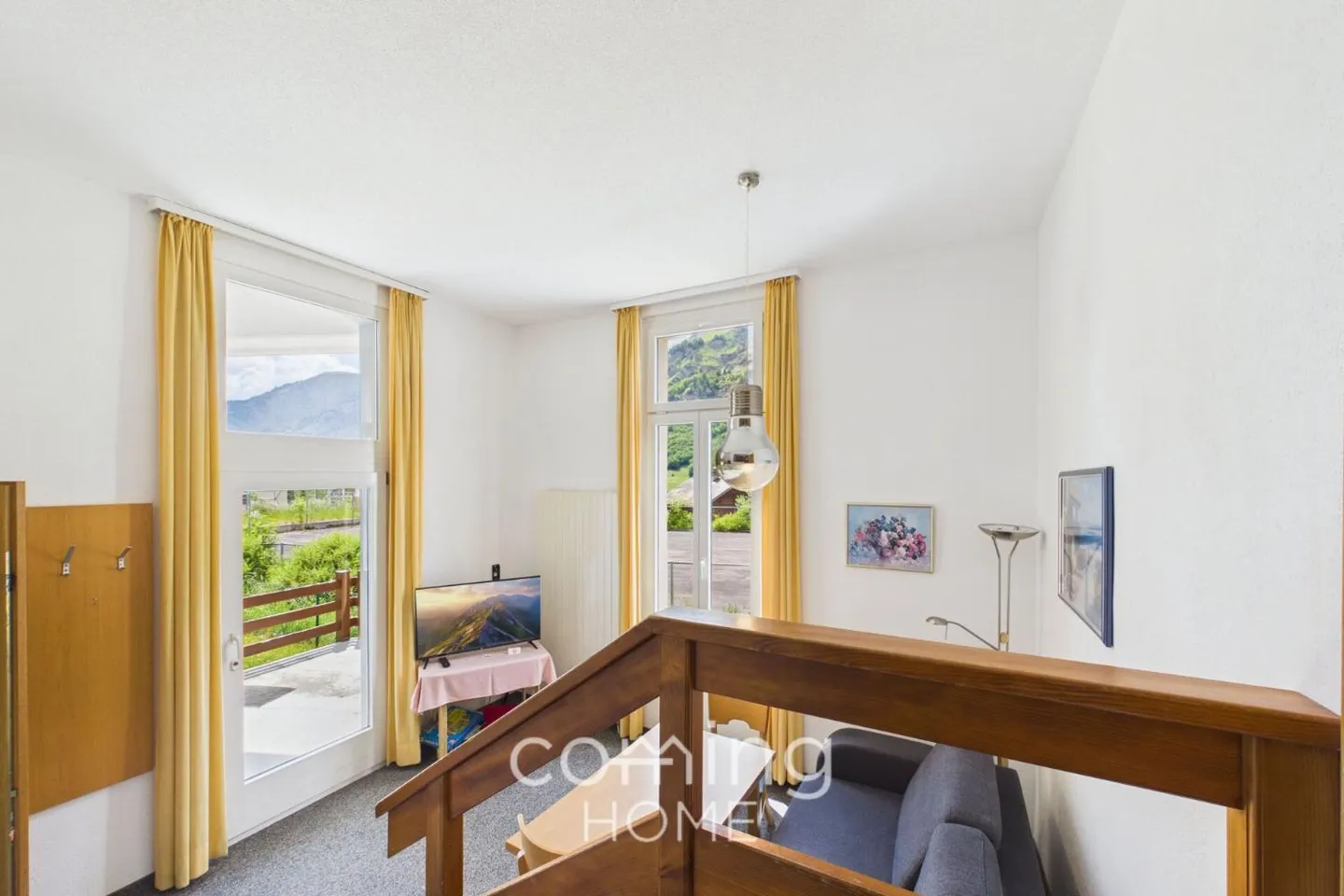 Spacious 1.5 Room Studio in Leukerbad with Sun Terrace and Mountain View - Photo 2 of 10