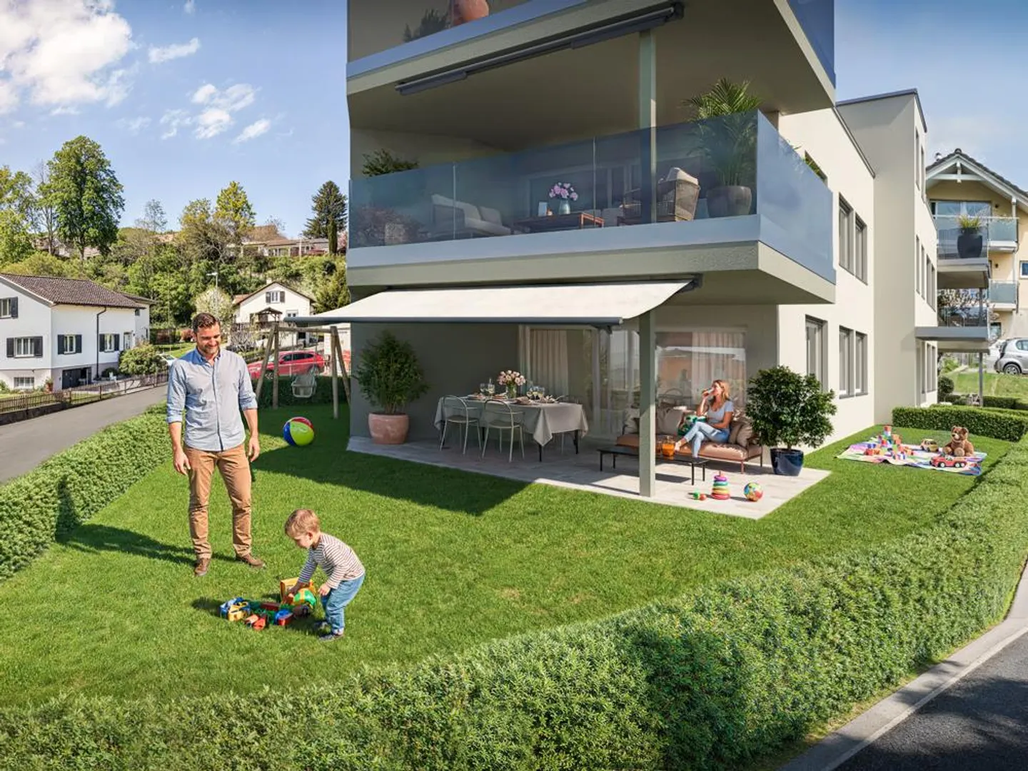 Family Oasis in New Building with Private Garden - Photo 3 of 9