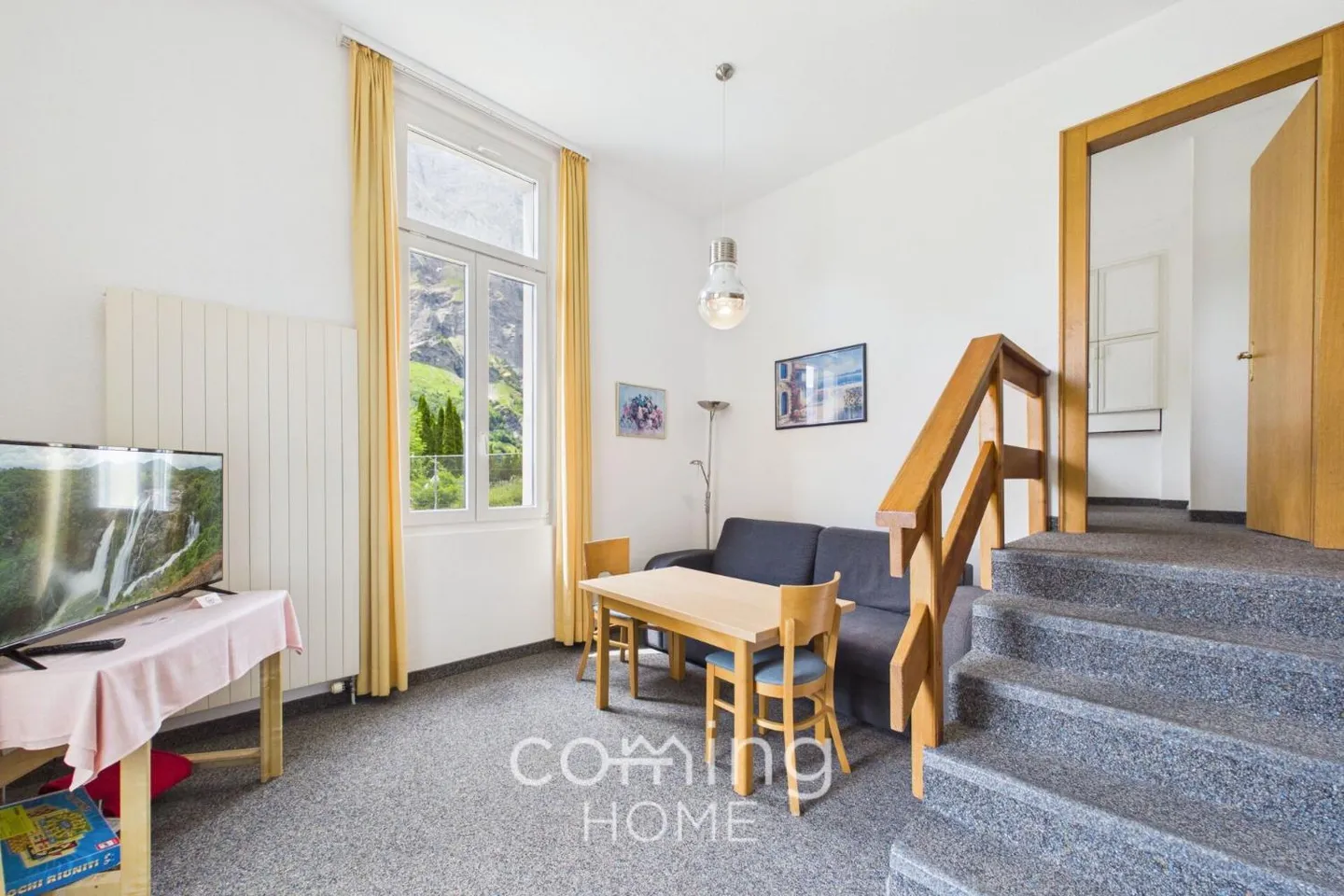 Spacious 1.5 Room Studio in Leukerbad with Sun Terrace and Mountain View - Photo 1 of 10