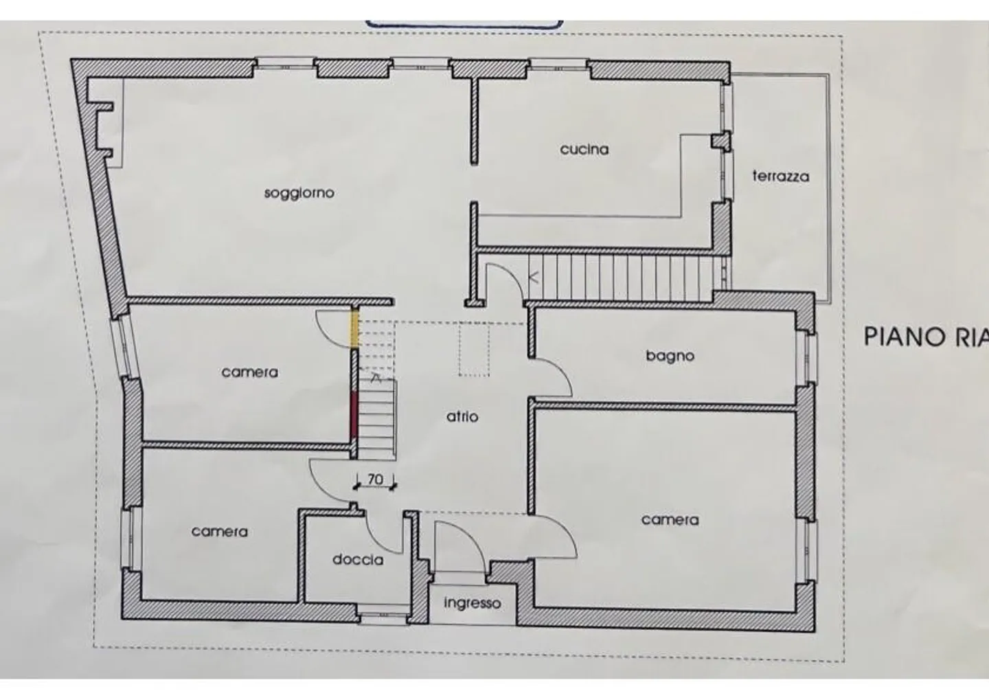 Bellissima casa con 6,5 stanze nel verde a Banco - Foto 12 di 12