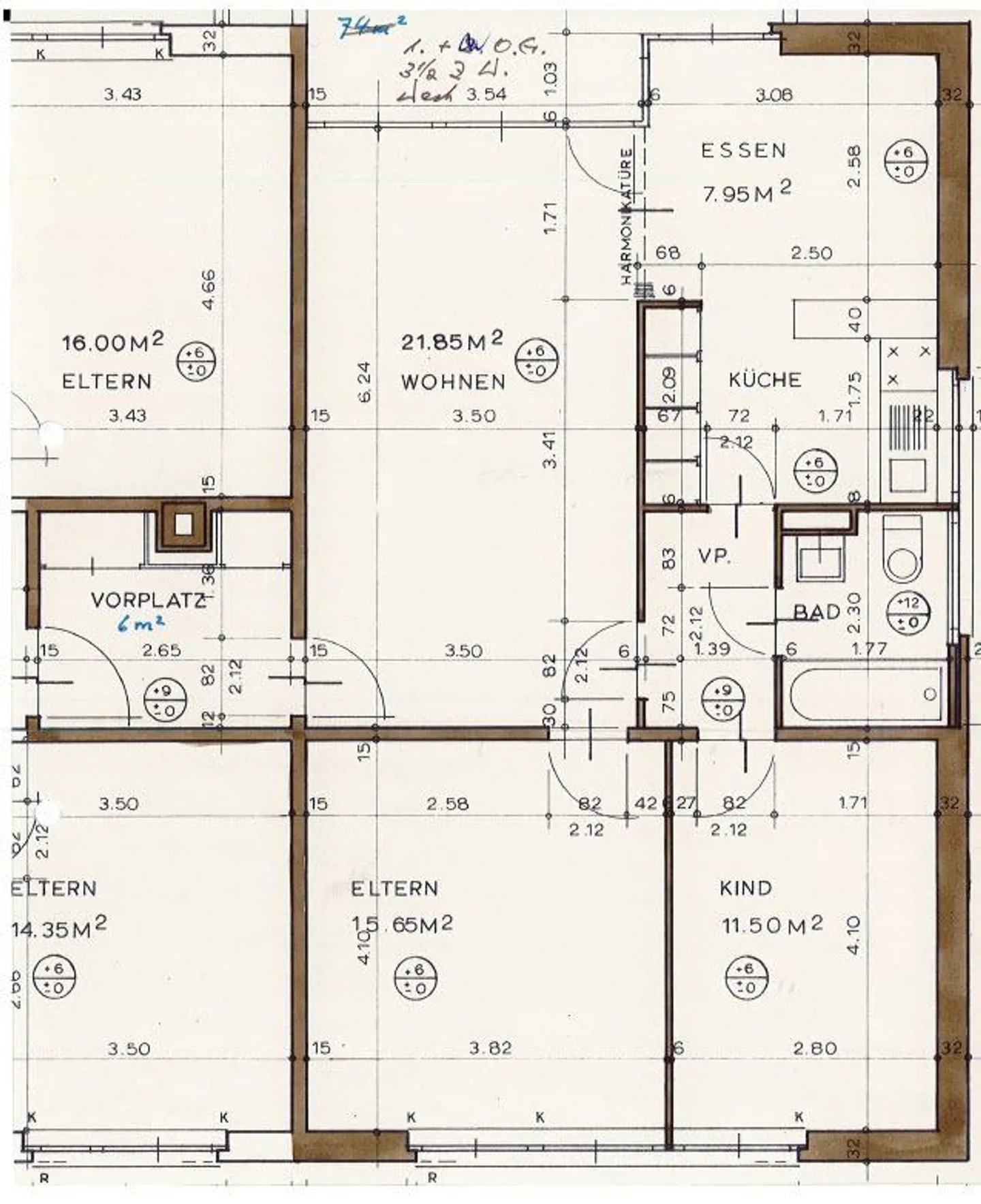Appartement 3,5 pièces dans un emplacement calme à Allschwil - Photo 9 sur 9