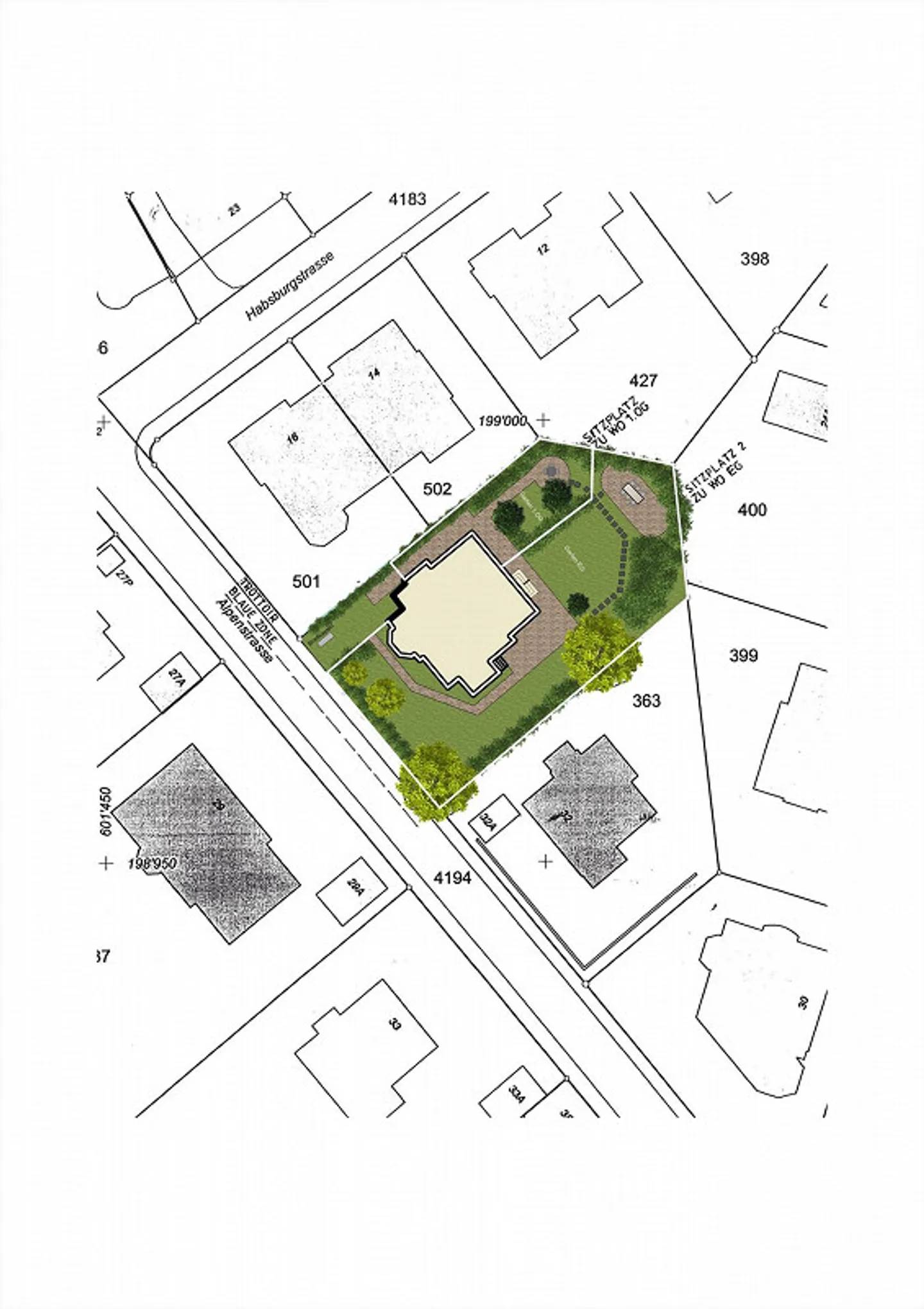 Kirchenfeld, appartement stylé de 4,5 pièces avec part de jardin - Photo 15 sur 15
