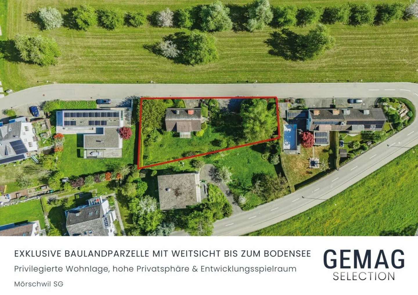 Exclusive building plot with a view to Lake Constance - Photo 1 of 6