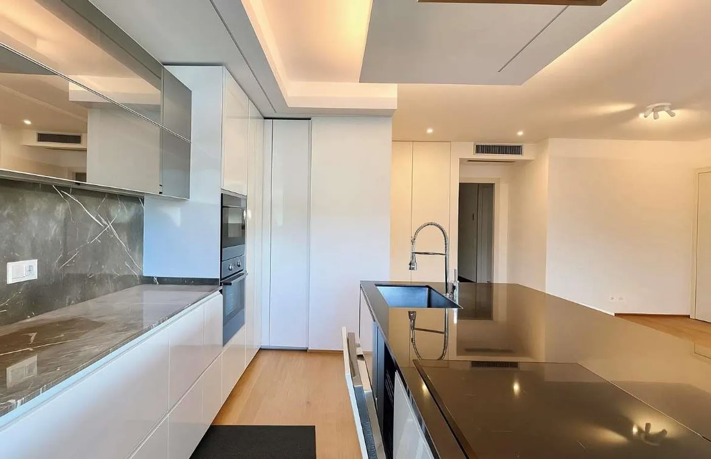 Penthouse exclusif avec terrasse sur le toit à Lugano Pregassona - Photo 3 sur 13