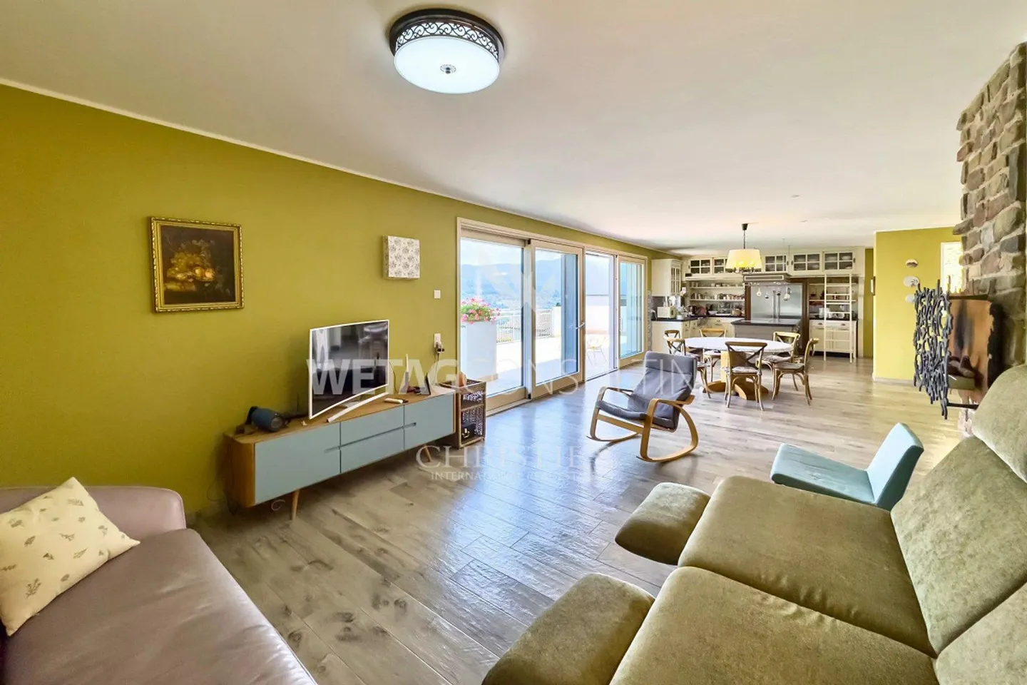 Lugano-Gravesano: Villa moderna con grande terrazza e sauna in vendita - Foto 3 di 12