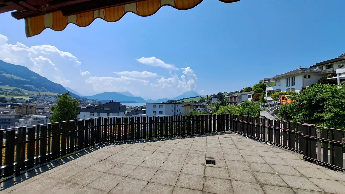 Wohnung für 2 bis 4 Personen mit toller Aussicht / Wohnen und Arbeiten - Foto 3 von 21