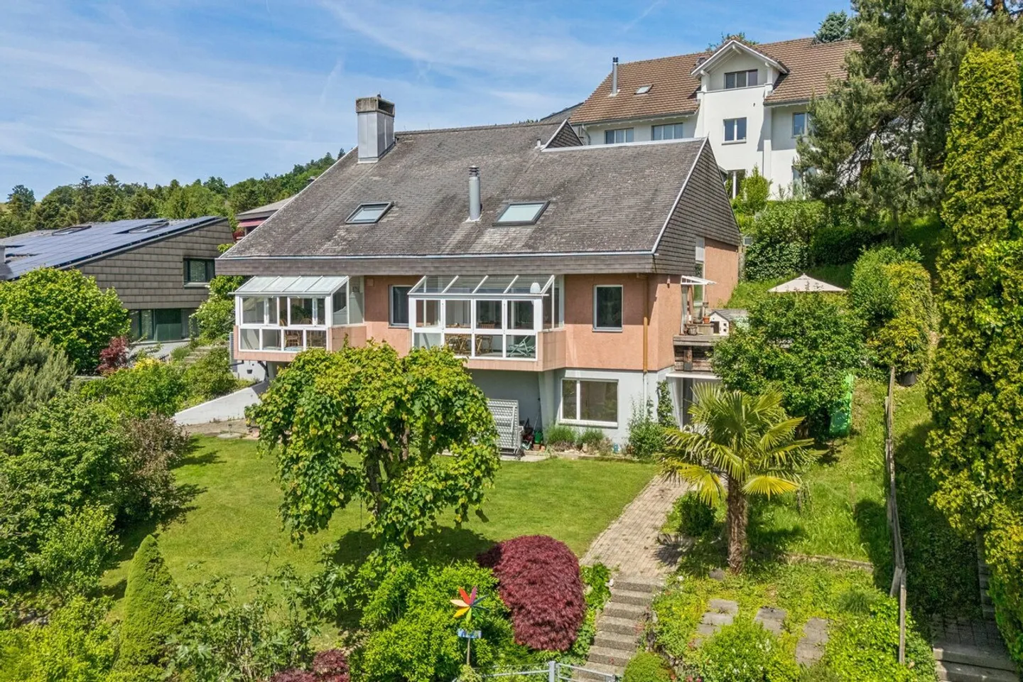 Maisonette mit Garten und Panoramablick - Photo 2 of 9
