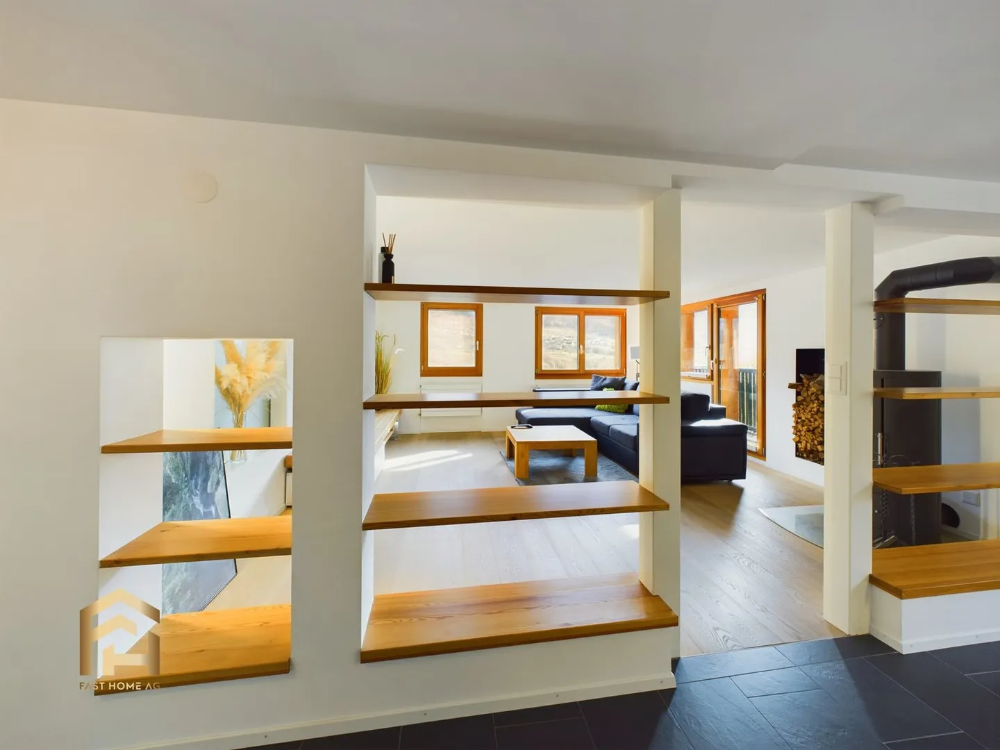 Charmantes Walliserhaus mit 3 Wohnungen, Geschichte und Ausbaupotenzia - Photo 6 of 13