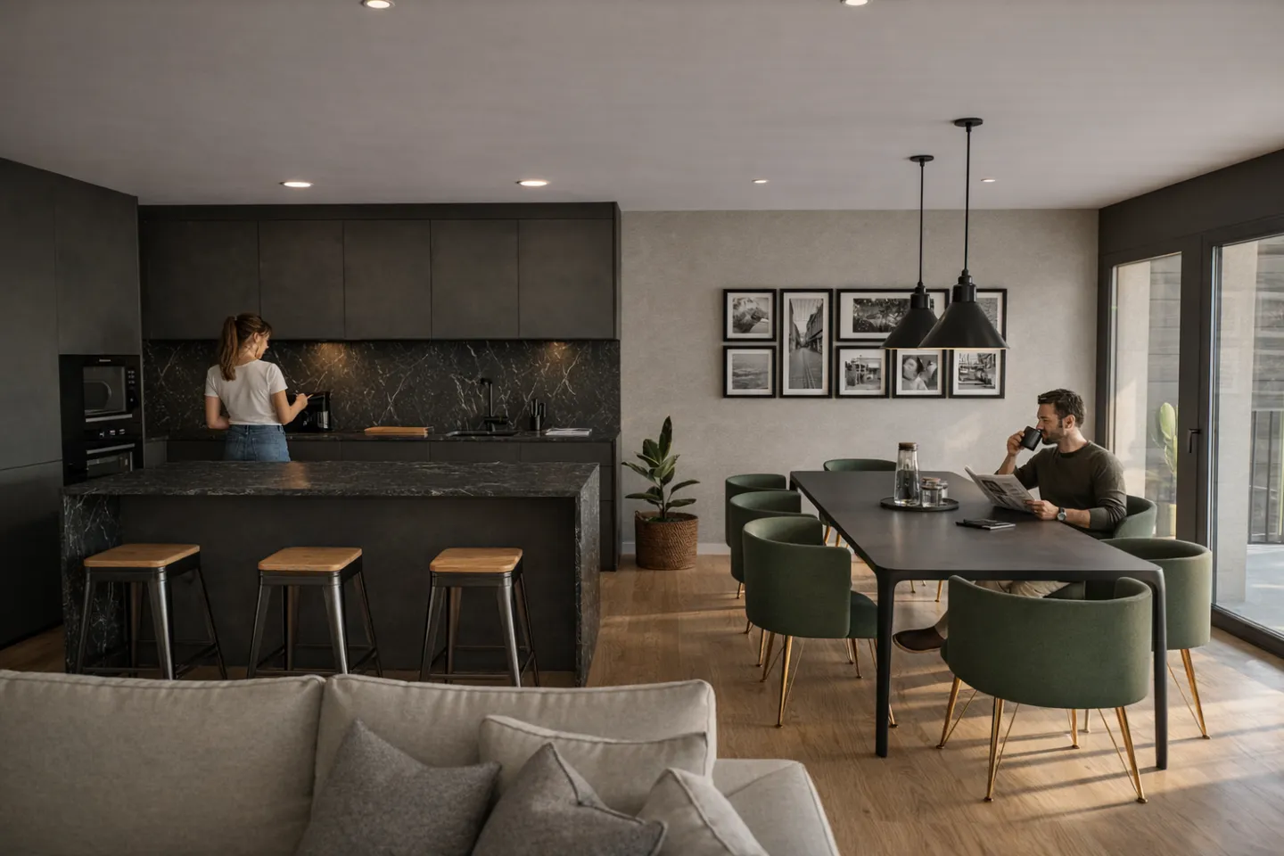 Duplex Charmant avec Terrasse - Photo 3 sur 6