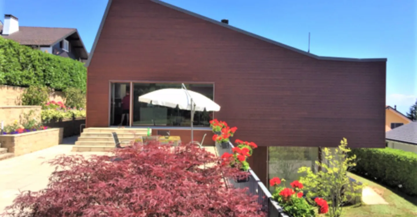 Einzelvilla 7,5 Zimmer - Einzigartig! Zeitgenössische Architektenvilla, Seeblick - Foto 8 von 9