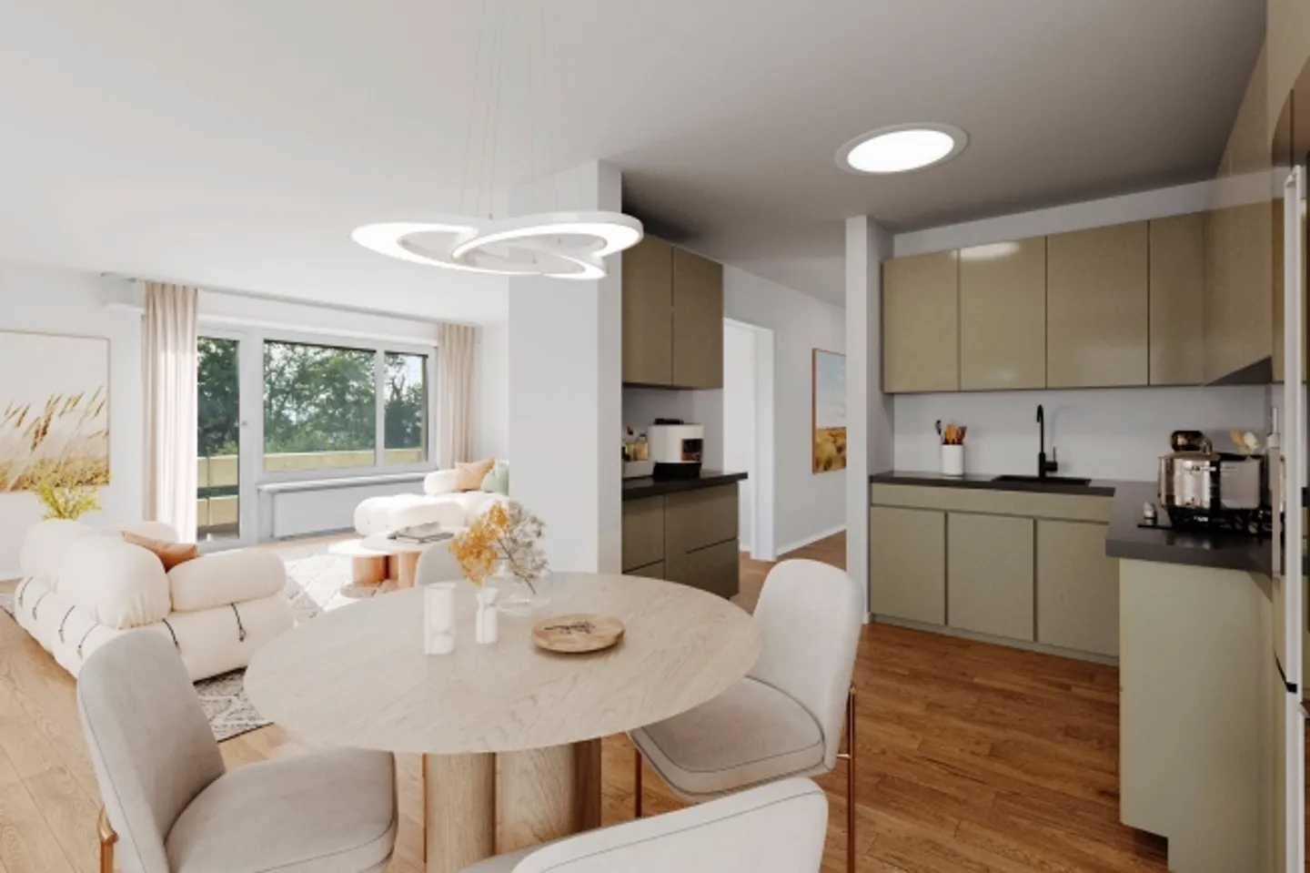 3.5 Room Apartment, 1st Floor - Burgackerring 6, Winznau - Photo 1 of 8