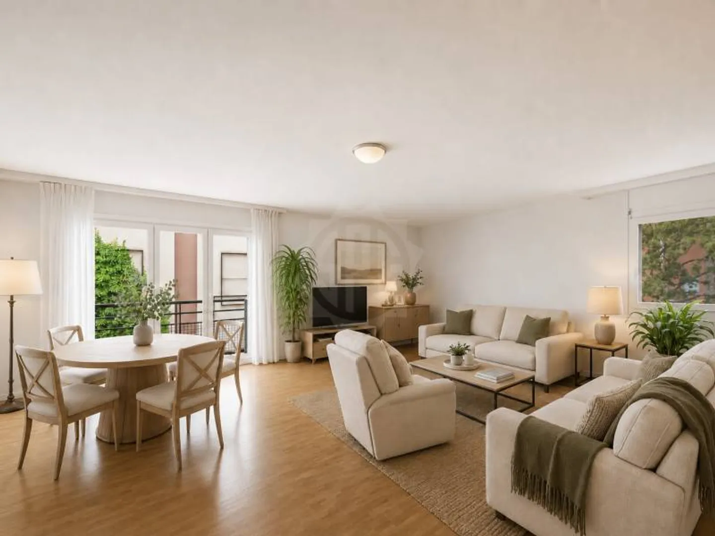 Helles Appartement mit Balkon - Foto 2 von 7