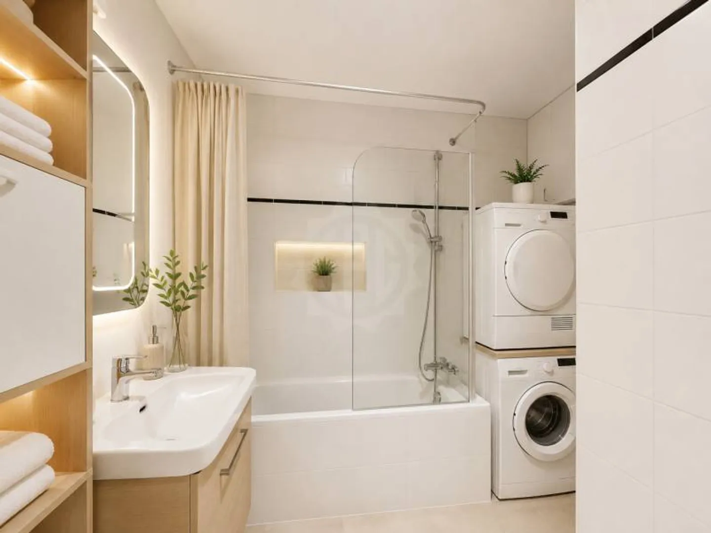 Helles Appartement mit Balkon - Foto 7 von 7